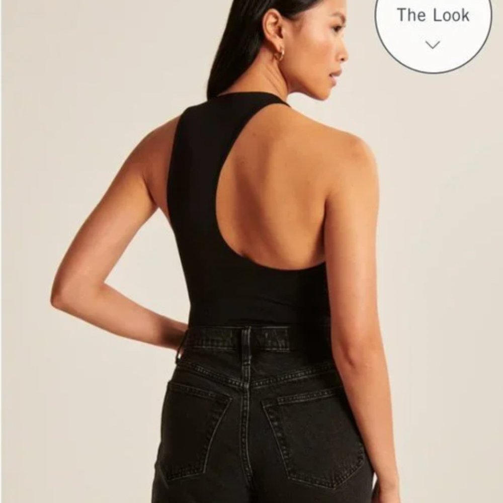 Abercrombie Black Bodysuit
